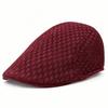 Solid Color Duck Tongue Hat Hollow Sun Hat Fashion Forward Hat  Unisex