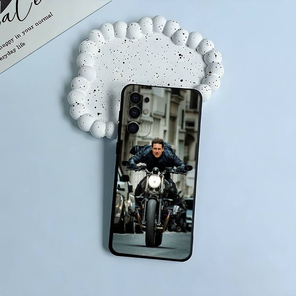 

famous actor-Tom -Cruise Black Soft Silicone Phone Case for Samsung S25, S24, S21, S22, S23, S30, Ultra, S20, Plus, FE, Lite Samsung S26Plus