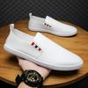 Fashion Split Leather Men Casual Shoes Slip-on Handmade Loafers Outdoor Fashion Driving Footwear Comfortable Male Leisure Walk Moccasins