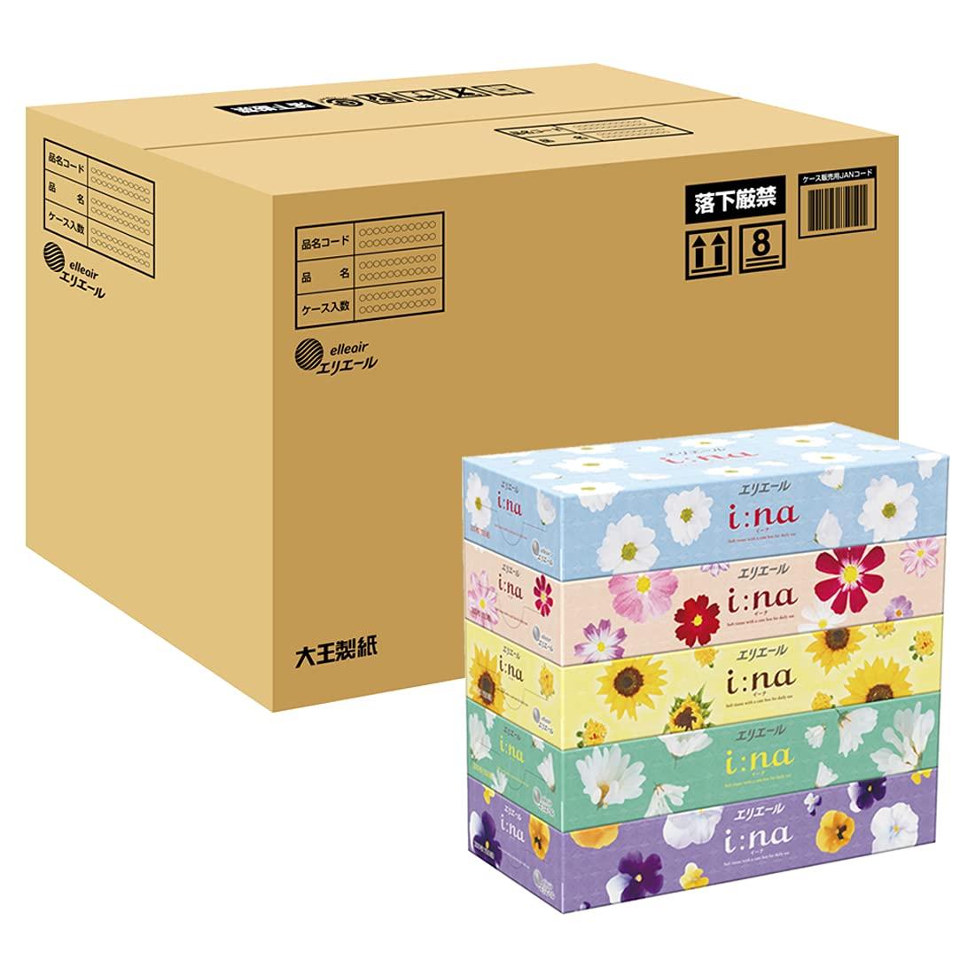 

Elleair i:na (Ina) Tissue 150 pairs x 60 boxes [Case product]