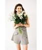 Leusejiem Khaki Anne Short Pants