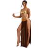 erotic underwear, sexy long dress of Arab dancers, large size, three-point erotic nightgown for European and American women