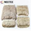 5M Meetee Polyester Tassel Fringes 10-30cm Lace Trim Ribbon for Dress Curtain Decorative Ribbons Fringe Fabric Sewing Accessory