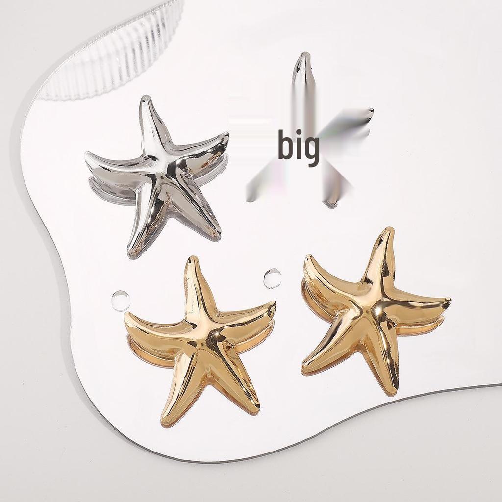 Summer Starfish Earrings: Bold Ocean-Inspired Design for Women