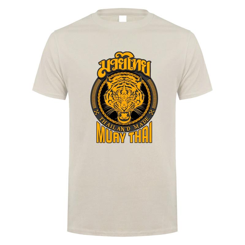 Tiger Sagat Muay Thai Thailand T Shirt Summer Cool Unisex Cotton Short Sleeve Tshirts Gift Unisex Tee Tops DY020