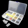 2 Set [Transparent Storage Box] A durable transparent plastic storage box with 10/15 compartments—enlarged and thickened