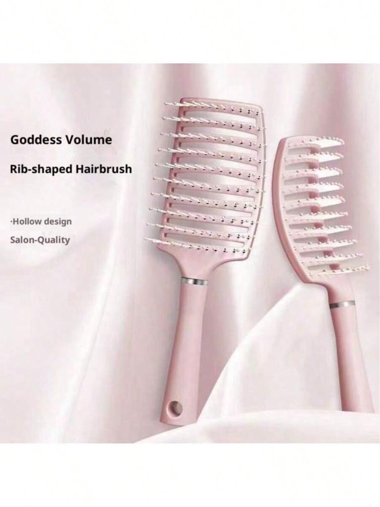 Comb curling comb back hair styling artifact long hair curly massage large curved comb