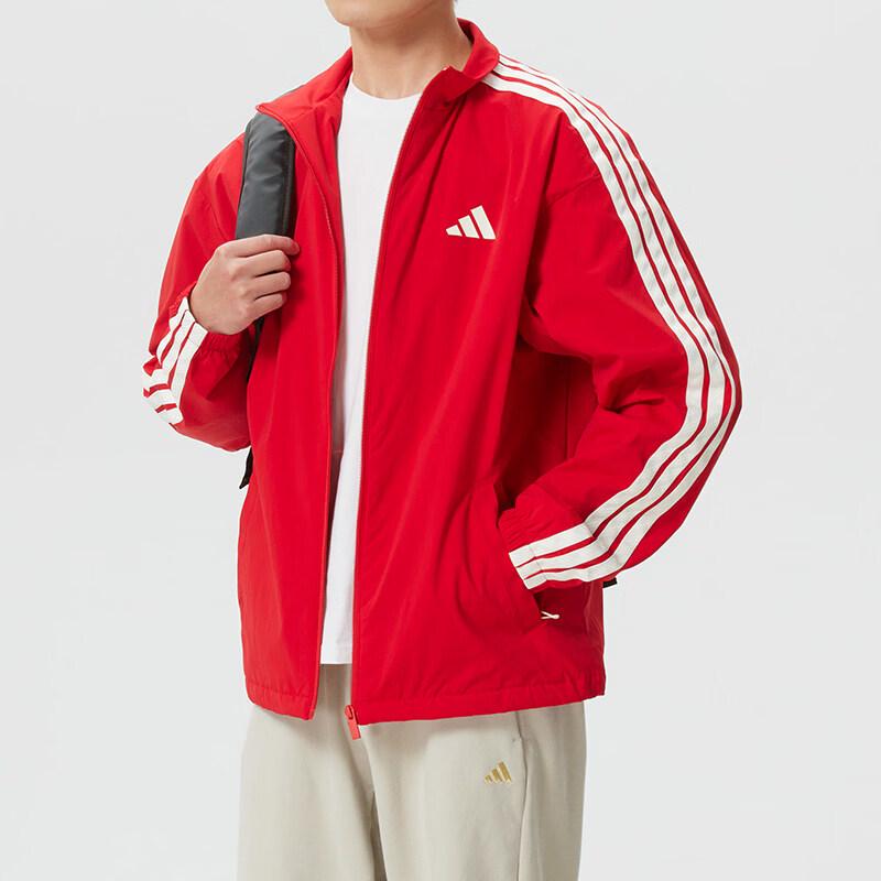 Adidas Men s CNY Fleece Woven Jacket KR2519 3XL