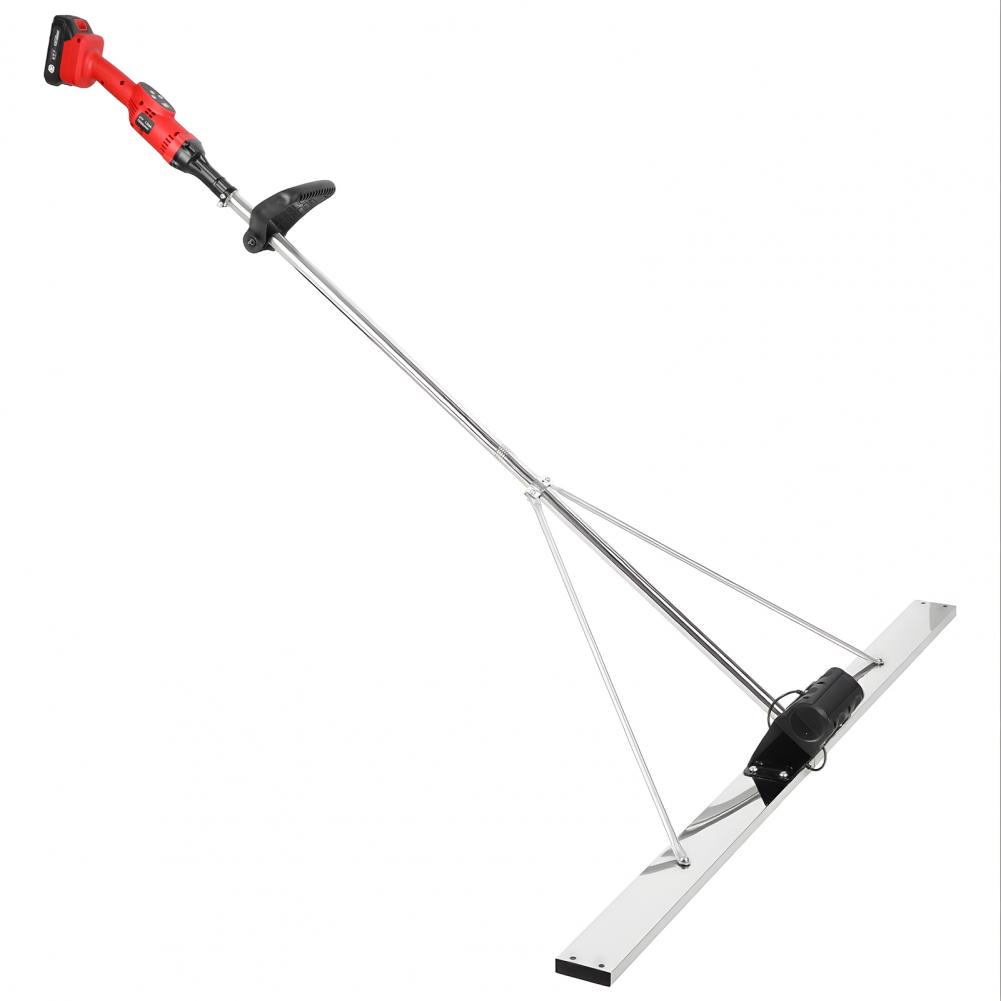 Staggia vibrante a batteria senza spazzole – Livellatore vibrante per calcestruzzo in acciaio inossidabile da 59", Strumento elettrico per finitura cemento