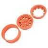 1.9in Wheel Rims RC Beadlock Wheels Rims for Axial SCX10 for Traxxas 1 10 RC Crawler Cars Orange