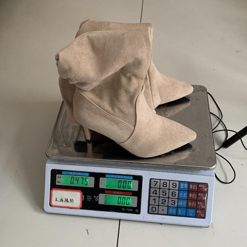 Women's Slim Heel Pointed Toe Knee-High Boots, Straight Shaft Over-the-Knee Fashion Boots, Fall Winter Footwear