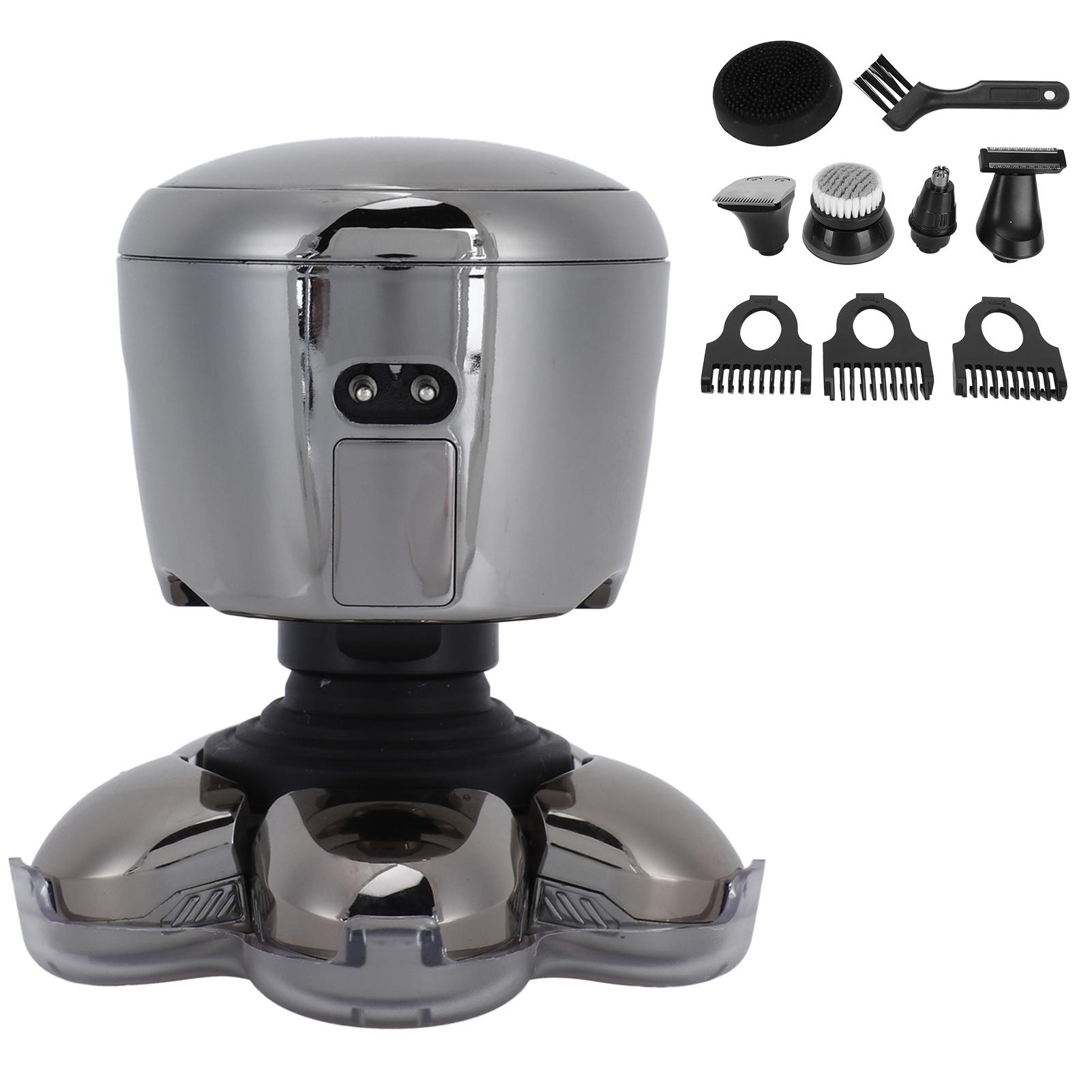 

6в1 электробритва ЖК-дисплей многофункциональная мужская бритва триммер для волос в носу набор для ухода