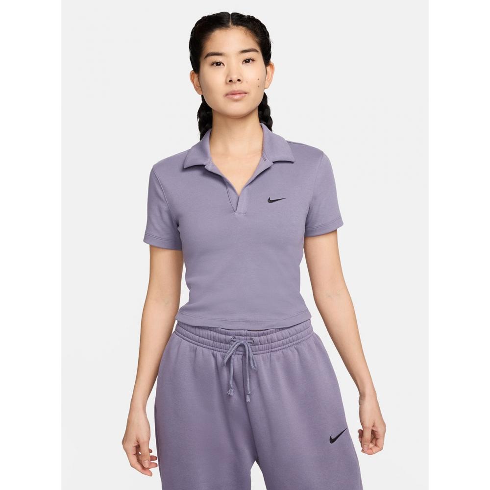 

NIKE AS W NSW ESSNTL SS POLO CRP TO