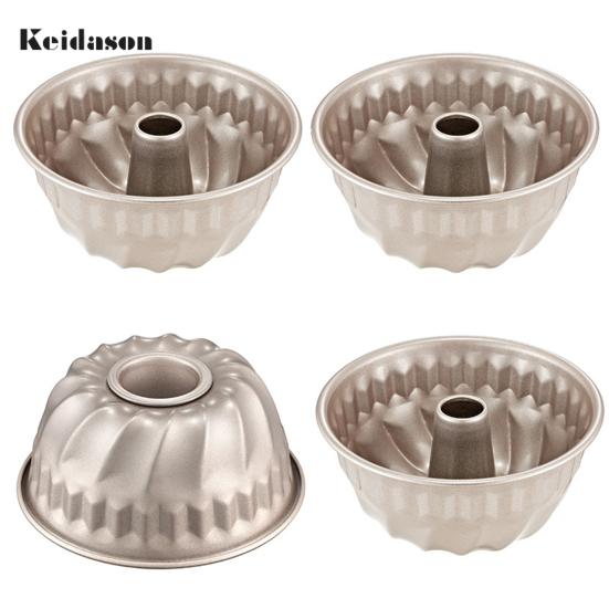 4 Inch Sturdy Easy Release Carbon Steel Cake Pan Demoulding Pastry Mold Baking Tool