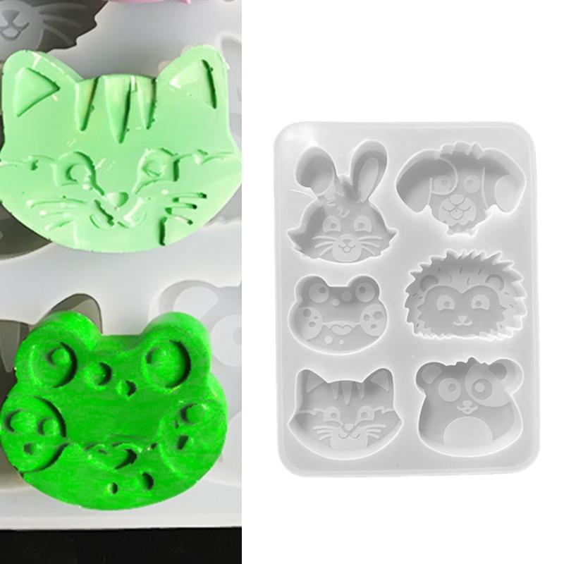 3D Animal Silicone Candle Molds for Epoxy Resin Making Candle Soap Cake Fondant Decoration Chocolate Silicone Molds