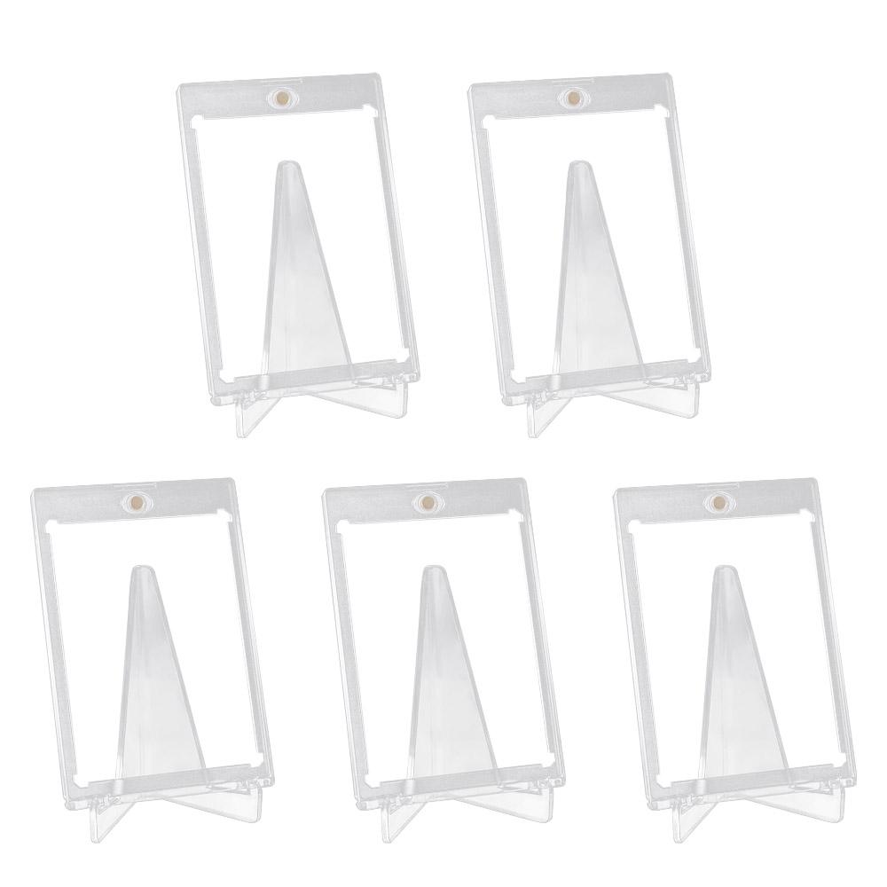 Hard Plastic Magnetic Card Holder Acrylic Cards Protectors Sports Star Cards Case Idol Photo Cards