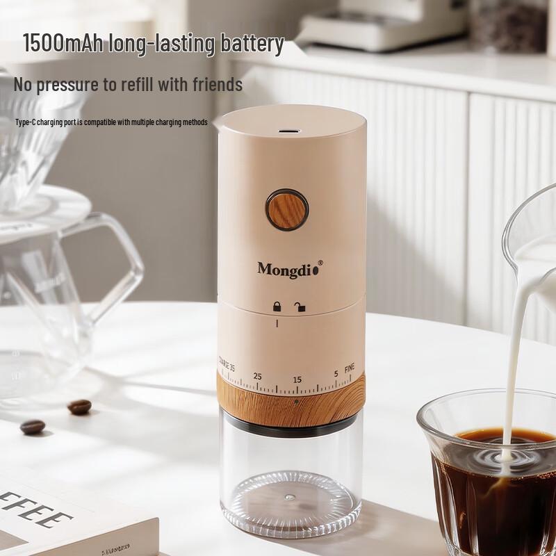 Mongdio Portable Electric Coffee Grinder