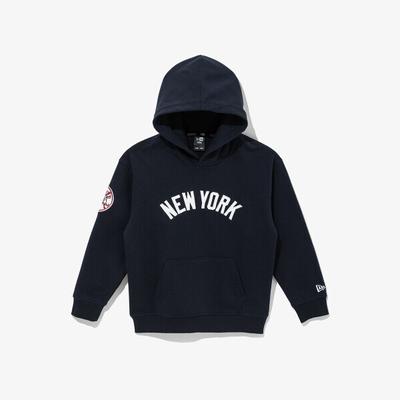 New Era Yankees Team Lettering Hood Evening Blue
