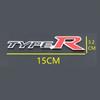 DIOSK1 Car Front Grille Trunk Badge Body Side Sticker for Honda Type-R Type-S Accord FIT Odyssey Jazz Jade Pilot City Decor Accessories