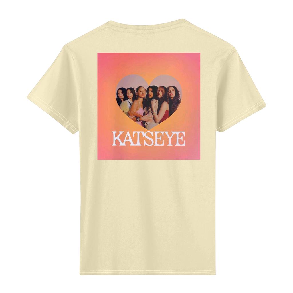 Damen Casual Bedrucktes T-Shirt Rundhals Pullover Kurzarm Top