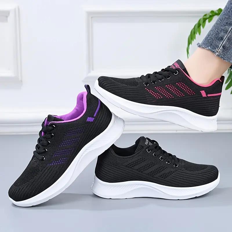 Shoes Women Casual Soft-soled Sneakers Breathable Mesh Shoes Mom Shoes Running Shoes Women