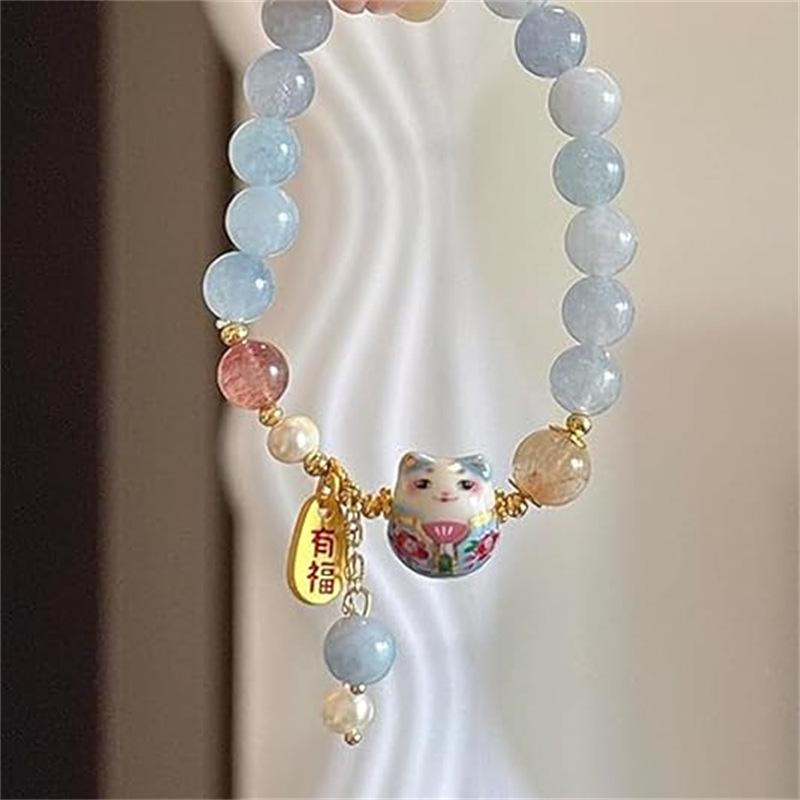 JYL TS Bracelet  Bohemian Turquoise Bead Anklet Invokes Beach Blessings
