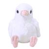SunLemon Fluffy's Pigeon WH Small 12 X 19 X 15cm Plush Bird Pigeon White Animal P-9582