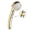 Pause-Taste 3 Einstellungen Modern Wassersparend 360 Grad Verstellbar Gold Handbrausekopf