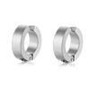 Punk Blue Cartilage Ear Clip Set 1Pair, Stainless Steel Anime Themed No Hole Earrings For Cosplay Costume Accessories