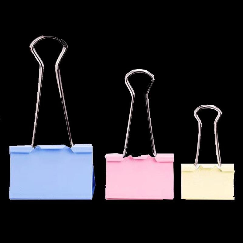 Zhu Chuang Jing Pin Medium 32mm Binder Clips (24-Pack)