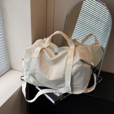 Sportovní fitness taška s velkou kapacitou, taška na krátkou služební cestu, lehká cestovní taška, přenosná jednoduchá taška typu duffel, nová taška na jógu pro ženy