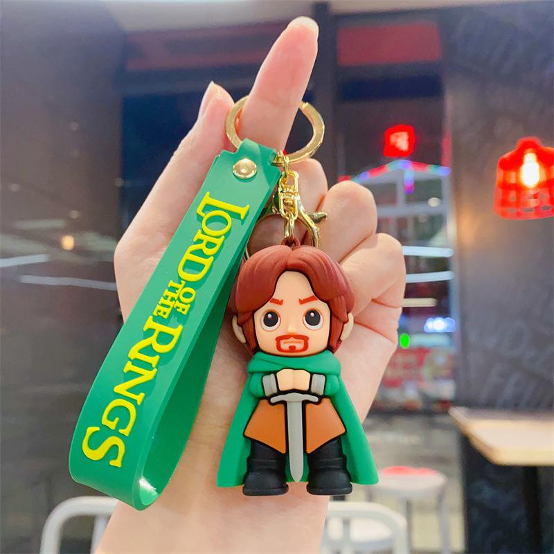 Keychain Cute Elf Prince Keychain Lord of The Rings Men's and Women's Bags Pendant
