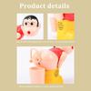 Kids Soap Bubble Blower Electric Fart Blowing Bubble Machine Music Light Toys Fully-Automatic Water Blowing Toys For Children