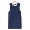 Waterproof Oil-Proof Sleeveless Kitchen Apron for Women - Fashionable and Breathable