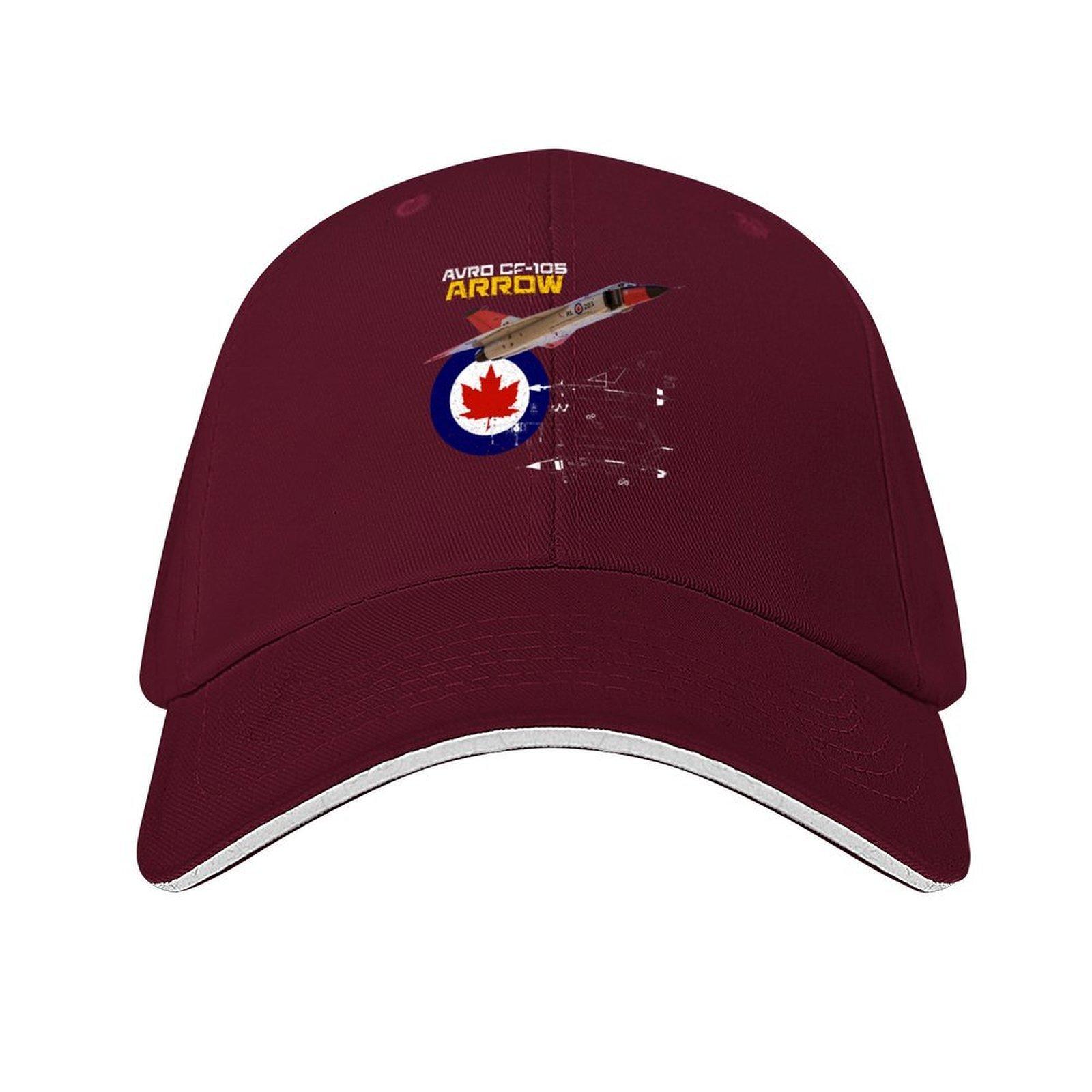 Canadian Avro CF105 Arrow Baseball Cap beach hat hats on offer Custom Cap sailor cap for men Man Womens