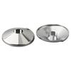 2 Pk Pipes Radiator Pipe Covers Sleeve 15mm Collars Cut Fit Bathroom Chrome