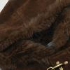 American Style Men's Cotton Coats Hooded Faux Fur Metal Single Breasted Loose Solid Color Male Winter New Jackets CPG4887