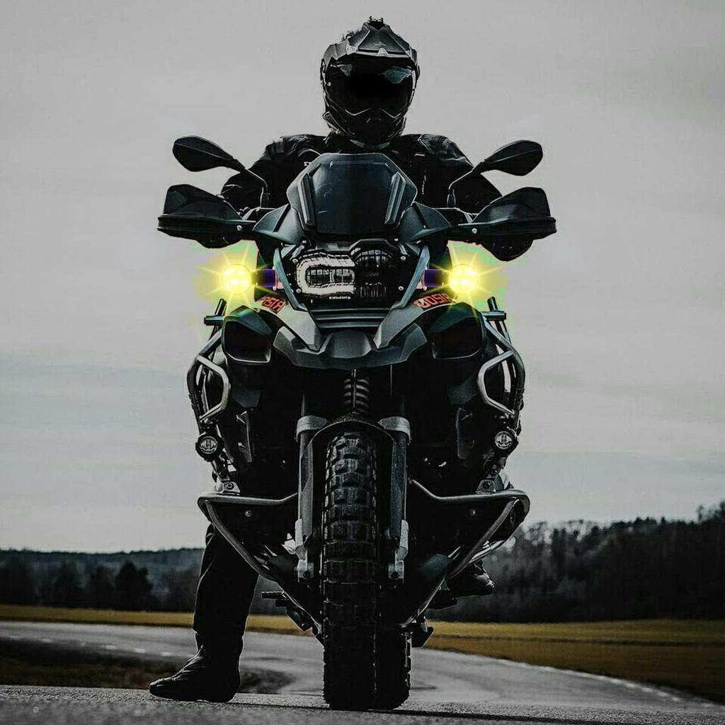 Aoling Motorcycle Turn Signal LED Bullet Type Motorcycle Turn Signal 12V High Brightness Motorcycle Turn Signal Small Smoke Lens Aluminum Alloy Fixed