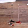 1:12 Dollhouse Miniature Microphone Model W/Stand Musical Instrument Furniture Decor Toy