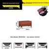 Carbonized Wood Flower Trough: Outdoor Anti-Corrosion Garden Planter Box for Balconies and Roads