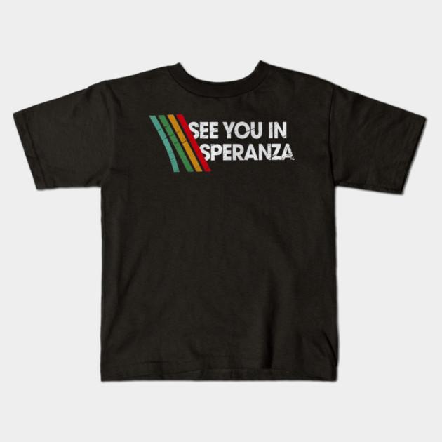 Boys Girls Soft Cotton Graphic Tees Arc Raiders - See you in Speranza Gaming Breathable Daily School Wear Kids T-Shirts