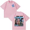 Rapper Jul T-shirt con Stampa Moda Unisex Hip Hop Estiva Cotone Manica Corta Ampia Casual Gotico Punk Donna e Unisex T-shirt