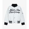 Kids Reversible Star Line Jacket Cream Nj3ns01s
