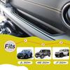 Front Passenger Armrest Grab Handle Storage Box for Jeep Wrangler JL JT 4XE r 2024 Inner Car Organizer Container Car Accessory