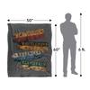 Harry Potter Silky Banner Supersoft Blanket