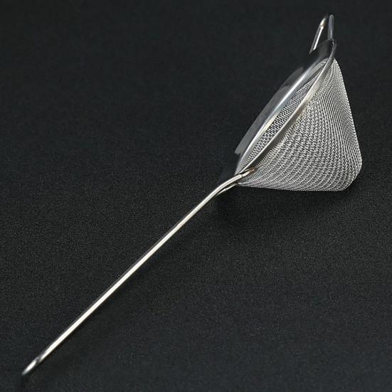 Stainless Steel Cone Shape Soybean Milk Juice Medicine Dregs Mesh Strainer