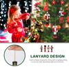 4-Pack Christmas Nutcracker Wooden Soldier Nutcracker Puppet On Stand Christmas Decorations for Festival Decoration Xmas Ornaments Gift