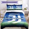Juventus Customize Your Name Bedding Set Breathable Duvet Cover with Pillowcases Home Decoration Birthday Gift