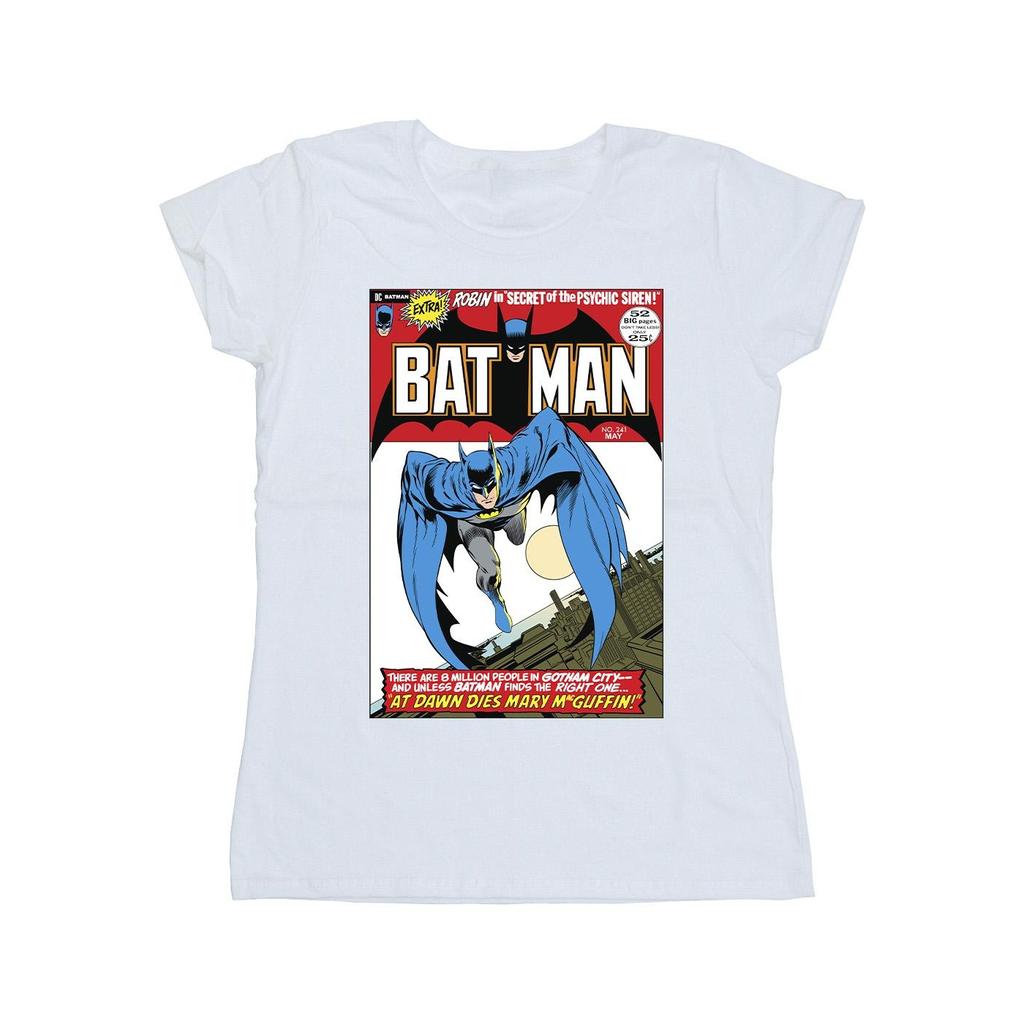 DC Comics Womens/Ladies Running Batman Cover Cotton T-Shirt