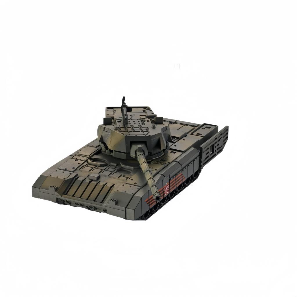 1:72 Tank Brick Model Ornament, Military Series, Can Be Freely Assembled, Suitable for Collection and Gift